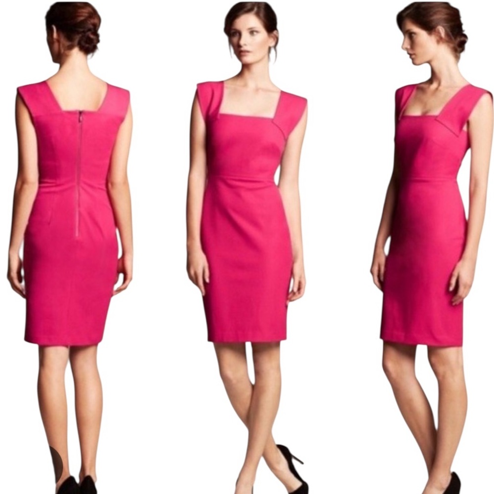 Roland Mouret for Banana Republic Cocktail Midi Dress